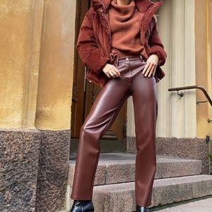 Melina Pant in Spiced Burgundy